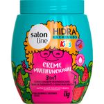 creme multifuncional salon line kids 3 em 1 cheirinho de melancia 1kg