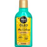 óleo de tratamento salon line multy maravilhas banana & óleo de rícino 50ml