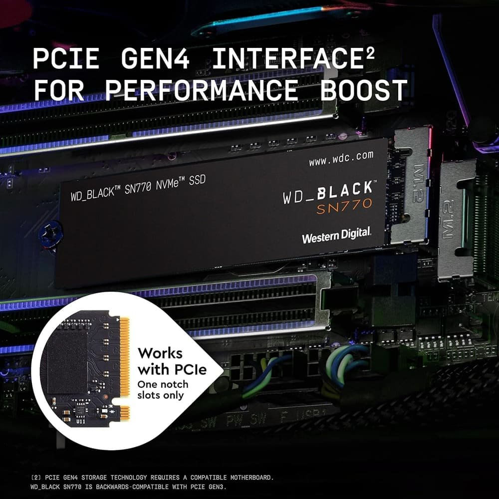 SSD M.2 Western Digital 1TB SN770