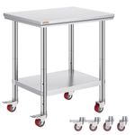 mesa de trabalho vevor aço inox a-bi