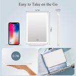 espelho led funtouch branco a-bi