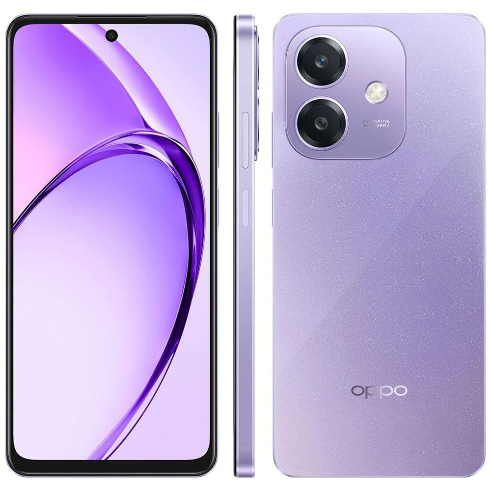 Smartphone Oppo A40 Lilás 256GB Tela 6.7