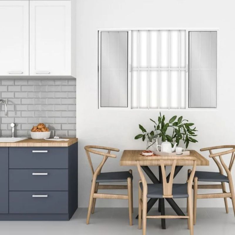 janela de correr em alumínio com grade vidro mini boreal 4 folhas mgm 100x120cm soft branco (mp)