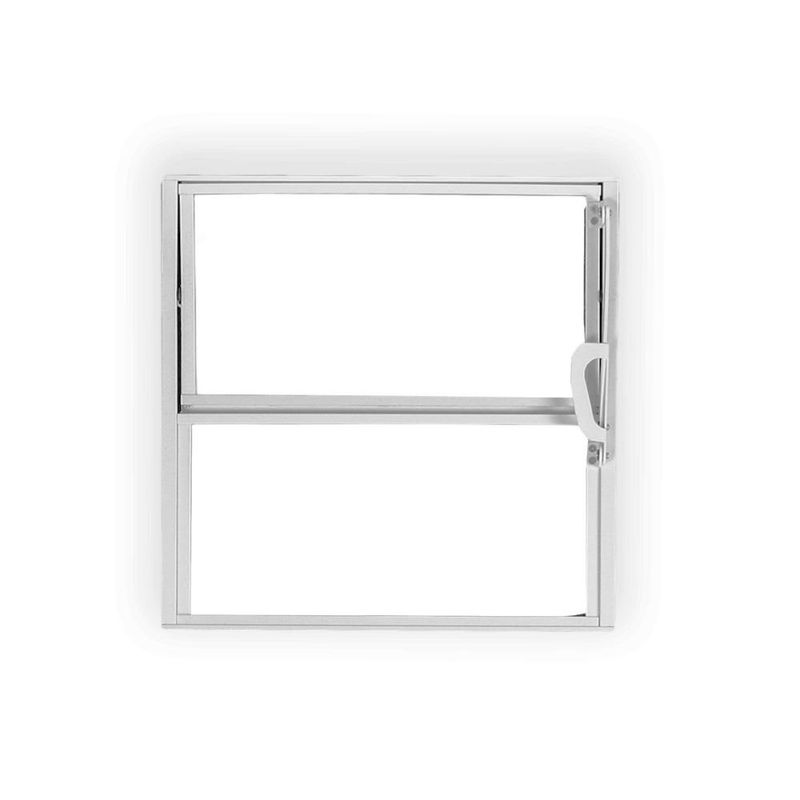 janela basculante de alumínio vidro mini boreal mgm 50x50cm soft branco (mp)