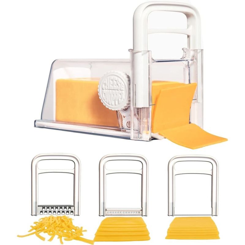 ralador de queijo 4 em 1 cheese chopper branco a-bi