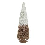 árvore de natal tok branca e champagne 50cm (mp)