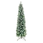 árvore de natal nevada tok 120cm ar034-12 (mp)