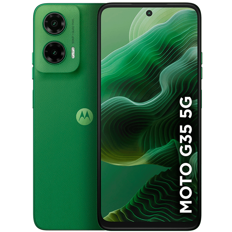 smartphone motorola g35 5g 128gb verde tela 6.7" câmera 50mp 4gb ram