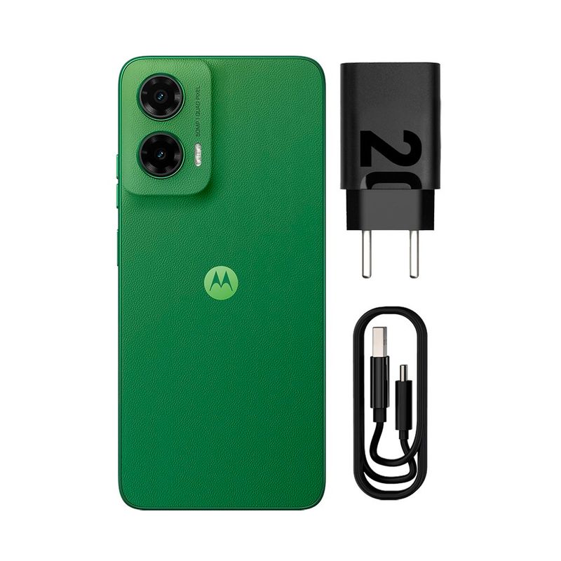 smartphone motorola g35 5g 128gb verde tela 6.7" câmera 50mp 4gb ram