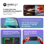 smartphone motorola g35 5g 128gb verde tela 6.7" câmera 50mp 4gb ram