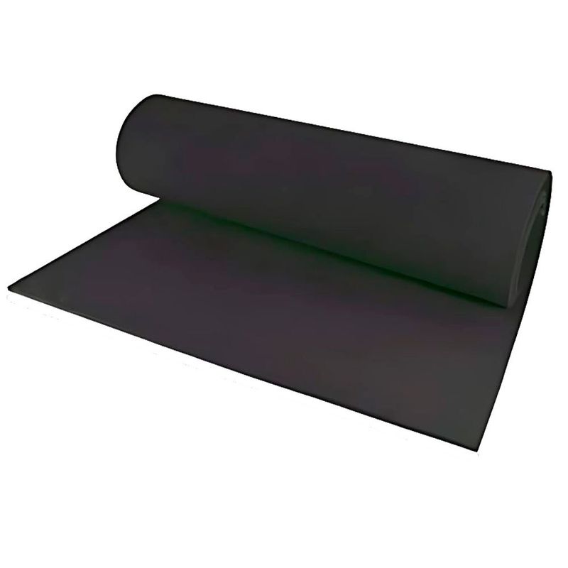tapete de yoga pilates mingone eva 170x53cm preto 873 (mp)
