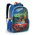 mochila infantil racing team seanite tamanho 17 2089 (mp)