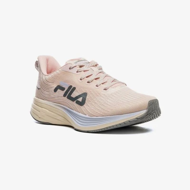 tênis feminino n°34 fila racer curve 2 rosa lilas cinza (mp)