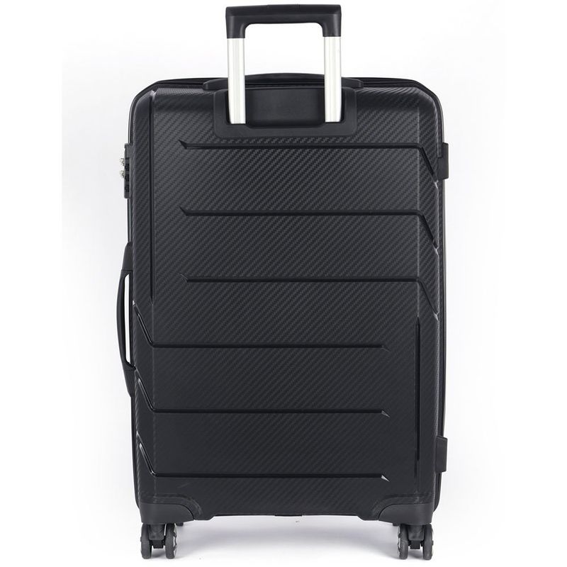 mala de viagem luxcel média polo king preto mf10470pk-m