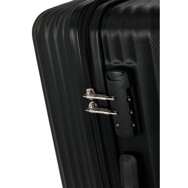 mala de viagem luxcel média polo king preto mf10470pk-m