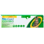 antipulgas e carrapatos nexgard para gatos 1 unidade 2,5 a 7,5kg (mp)