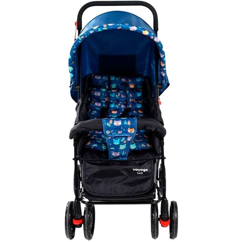 carrinho de bebê voyage luck até 15kg azul borel imp01720 (mp)
