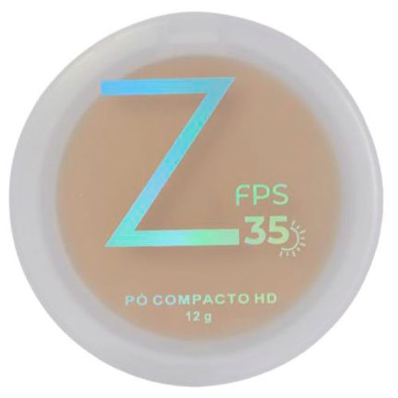 pó compacto zanphy hd fps35 bege