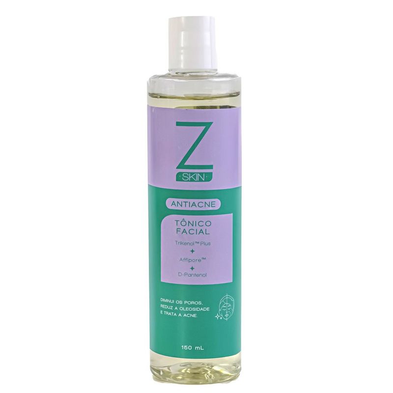 tônico facial zanphy skin antiance 150ml