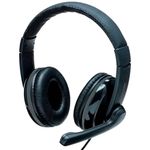 headset multilaser pro com fio preto ph317 (mp)