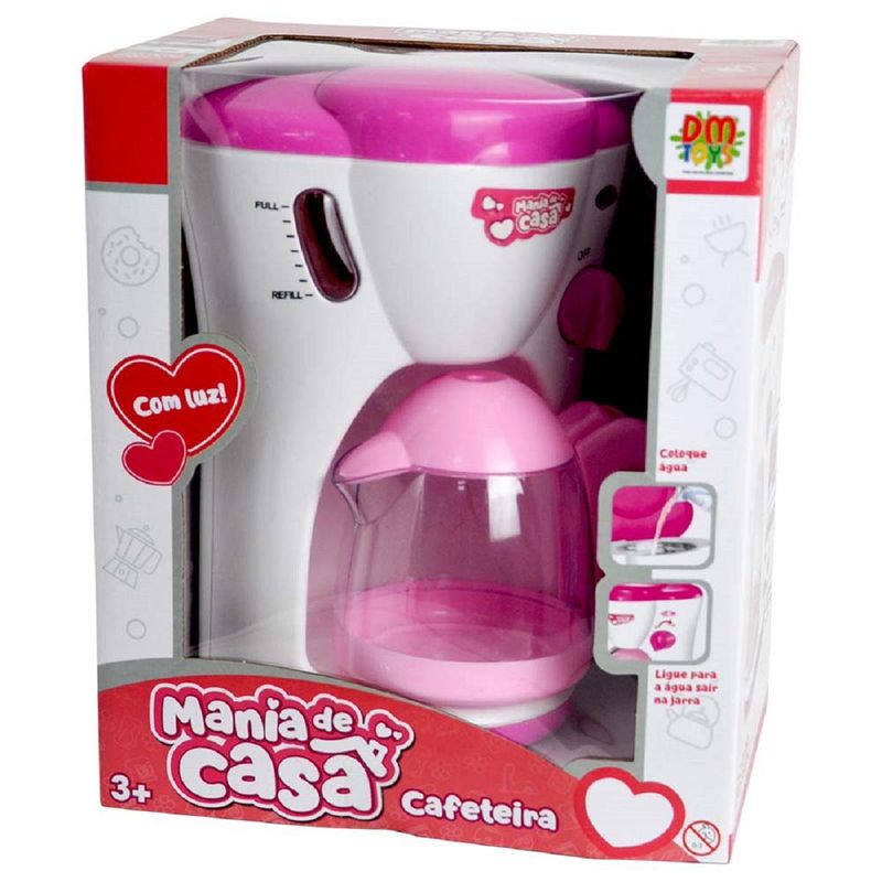 cafeteira infantil mania de casa dm toys dmt6671 (mp)