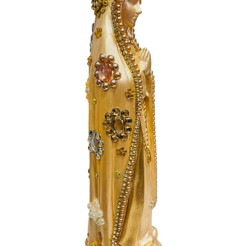 imagem nossa senhora de fatima toque de arte 30cm (mp)