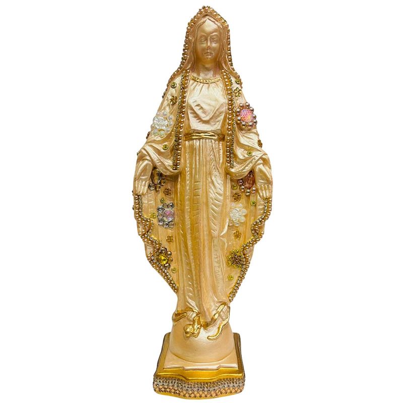 imagem nossa senhora das graças toque de arte 30 cm (mp)