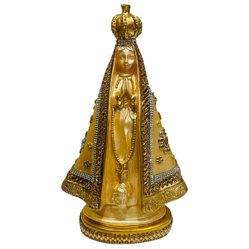 imagem nossa senhora aparecida toque de arte 20 cm (mp)