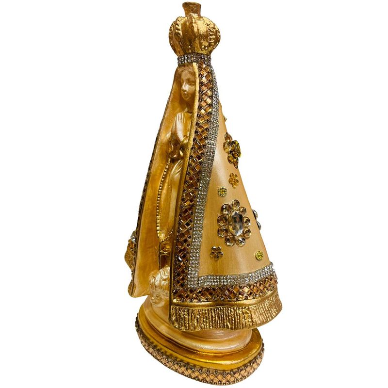 imagem nossa senhora aparecida toque de arte 20 cm (mp)