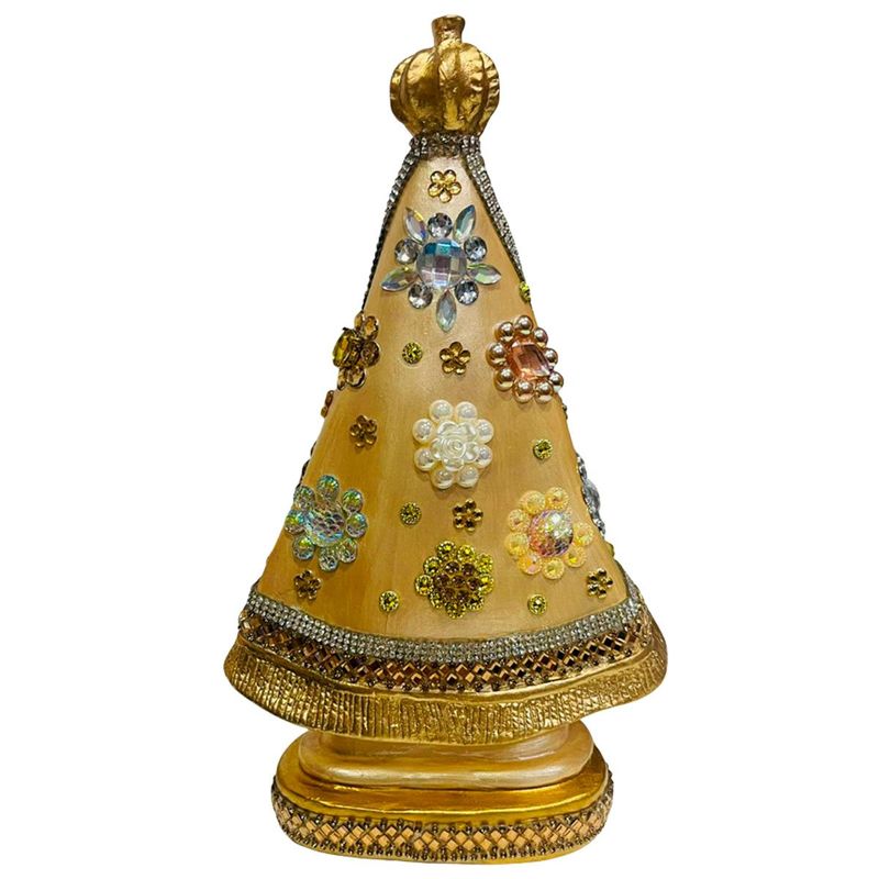 imagem nossa senhora aparecida toque de arte 20 cm (mp)