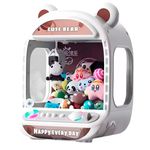 mini maquina de pegar urso toys branco (mp)