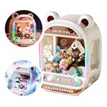 mini maquina de pegar urso toys branco (mp)