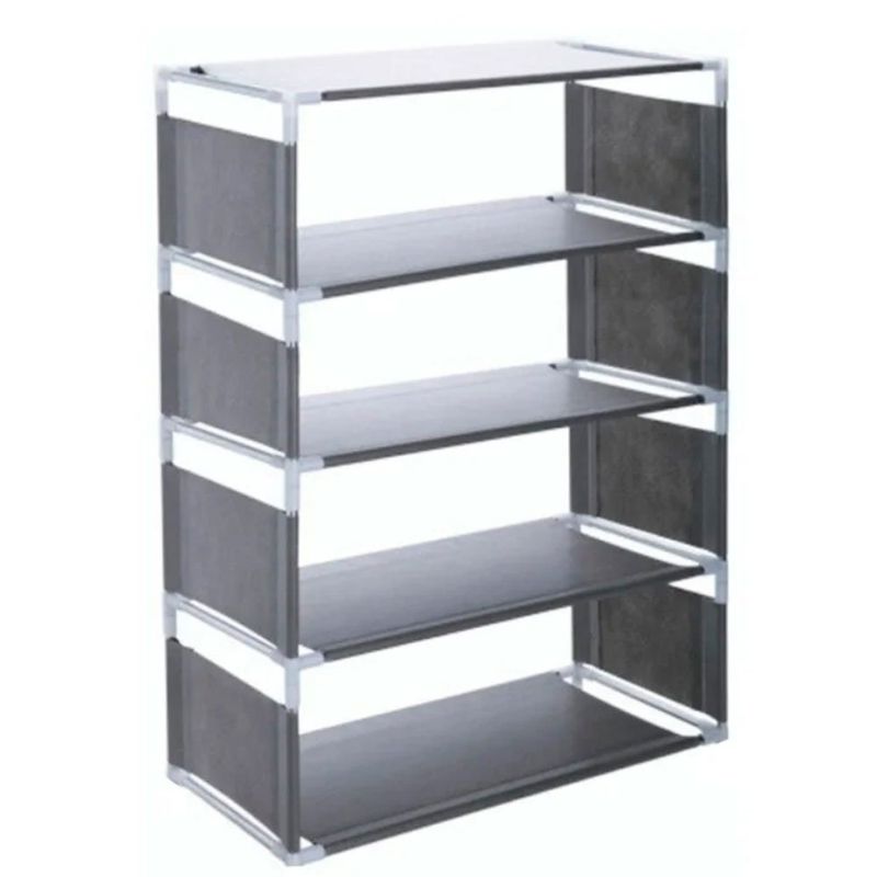 sapateira casita em ferro com 5 níveis para 10 pares de sapatos 43x22x72cm (mp)