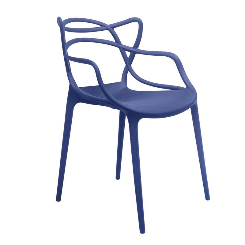 conjunto de cadeiras 2 unidades seat&co berrini azul