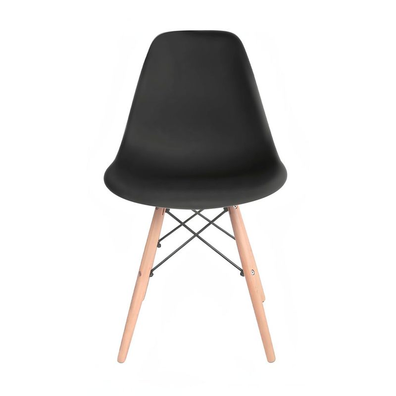 conjunto de cadeiras 2 unidades seat&co eames preto