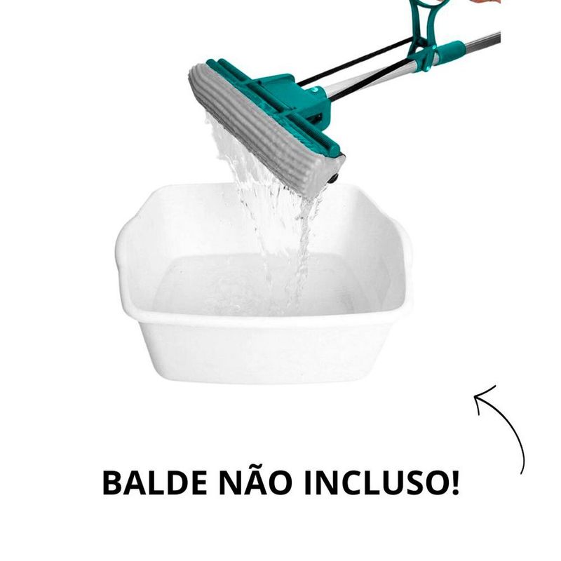 rodo mágico esfregão star limp com alavanca 82x26cm clb03057 (mp)