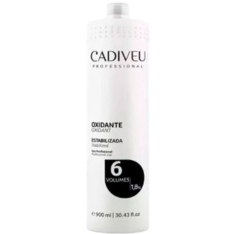 água oxigenada profissional cadiveu 6 volumes 900ml (mp)