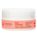máscara capilar profissional cadiveu para reparação hair remedy 200ml (mp)