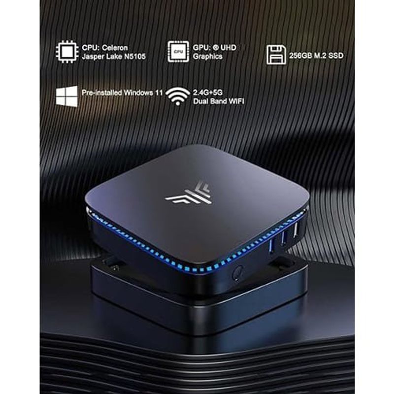 mini pc kamrui intel n97 256gb ssd m.2 16gb ram a-bi