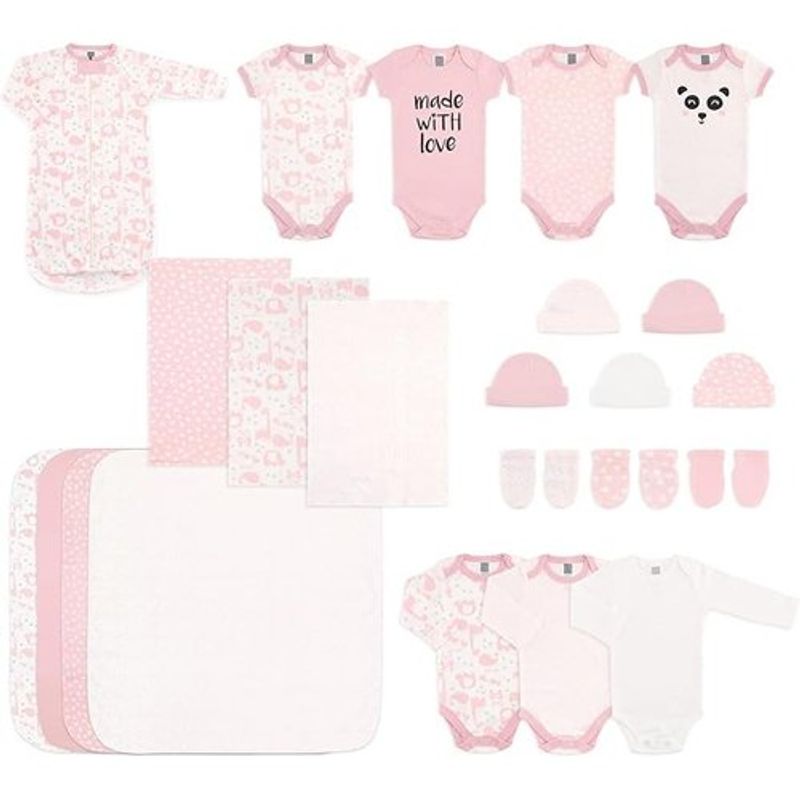conjunto de enxoval peanutshell para meninas farallon brands a-bi