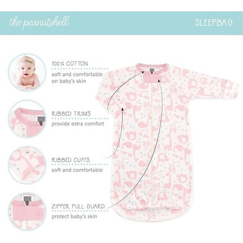 conjunto de enxoval peanutshell para meninas farallon brands a-bi