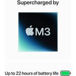 macbook pro m3 512gb ssd 8gb ram tela 13,6"prata a-bi