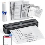 impressora portátil colorwing m832 300dpi bluetooth preto a-bi