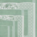 conjunto toalhas de banho 6 peças amrapur verde a-bi