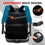 mochila de motociclista para capacete aocrin a-bi