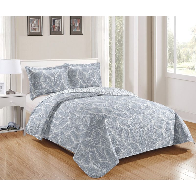 kit colcha queen rozac 3 peças bouti tropical (mp)