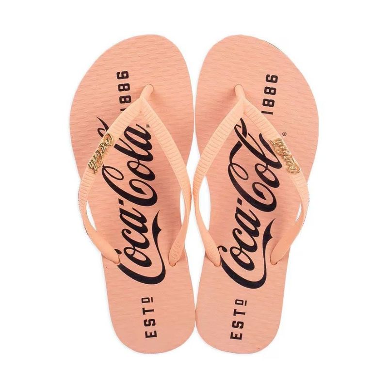 Sandália Casual Coca-Cola 1886 n°34/35 Salmão