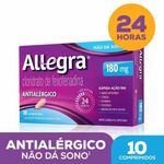 allegra 180mg 10 comprimidos revestidos