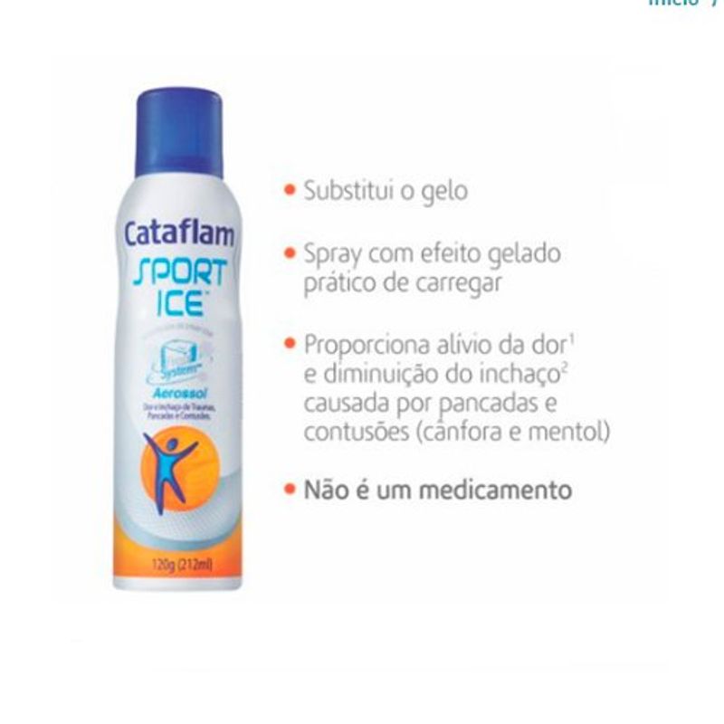 cataflam sport ice aerosol