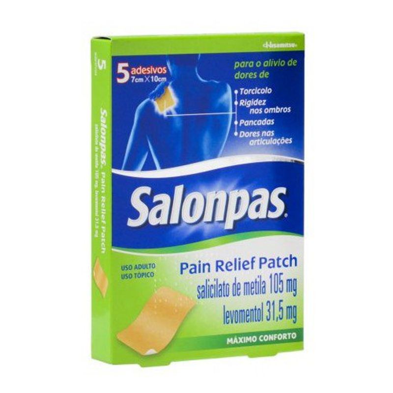 salonpas pain relief patch emplastro